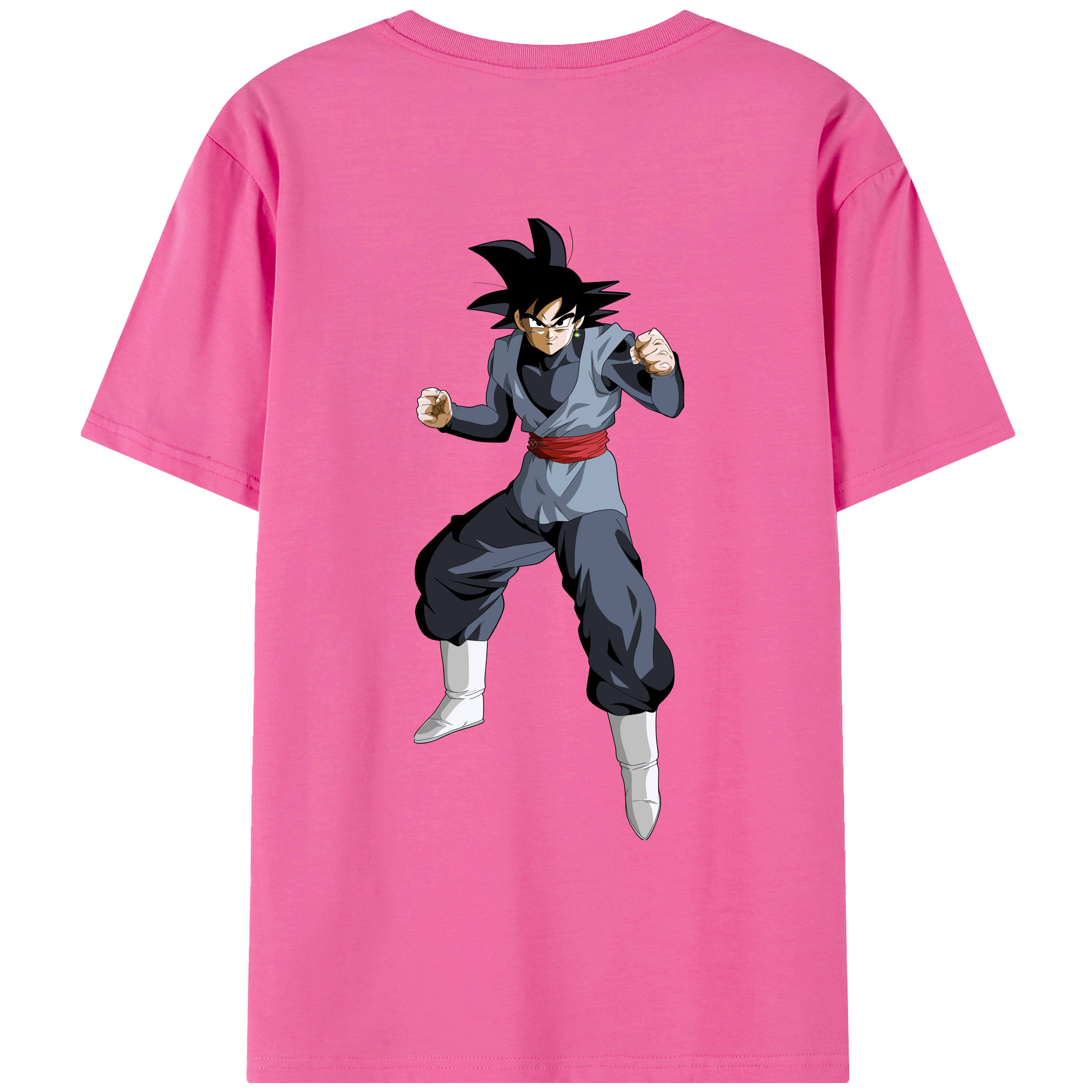 （画像用） ドラゴンボール ベジータ四世（Bejīta Yonsei）DRAGON BALL Vegeta IV レディース半袖Tシャツ(バックプリント)